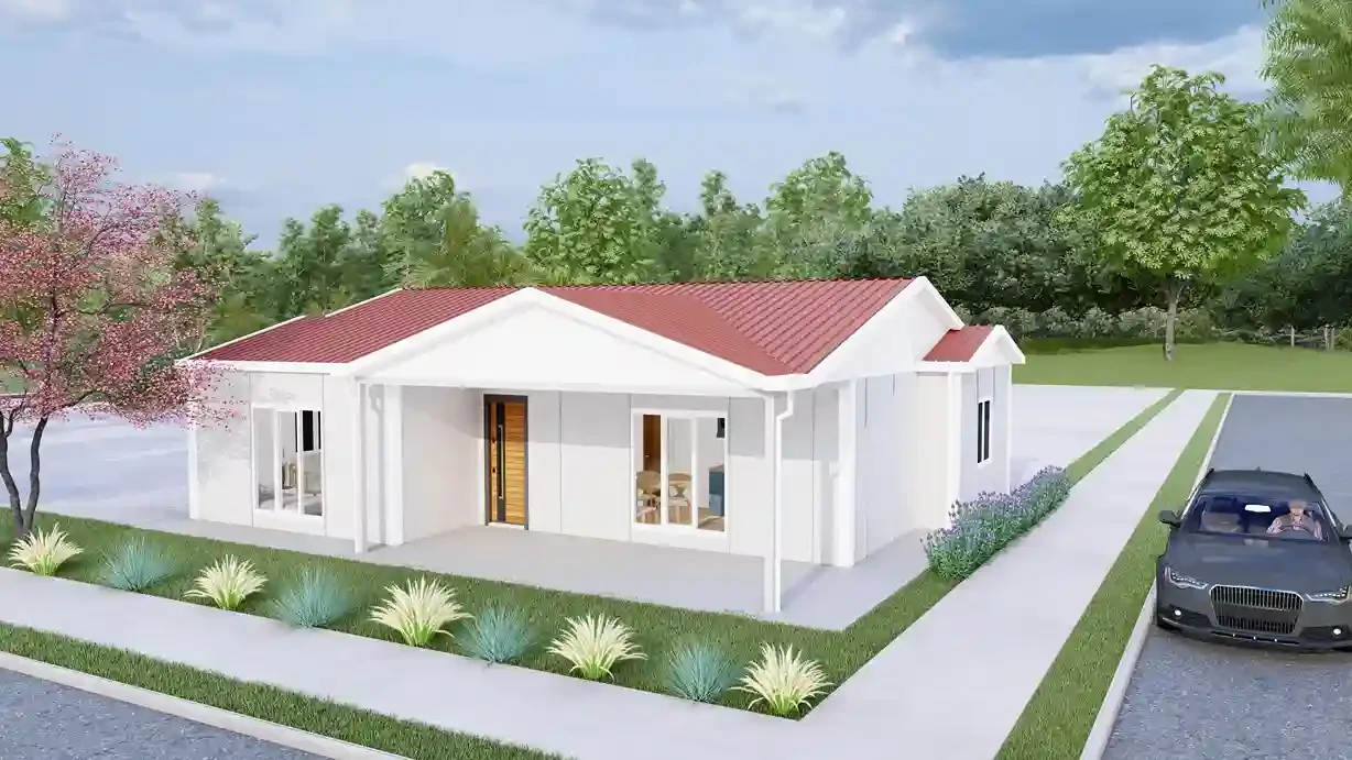 Tek Katlı Prefabrik Ev 100 M²