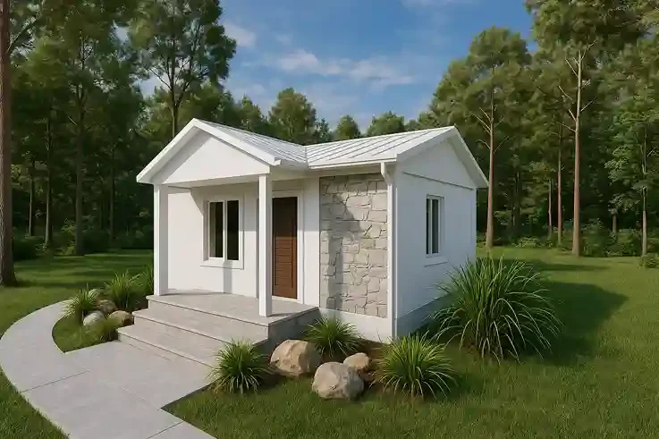 Tek Katlı Prefabrik Ev 53 M²