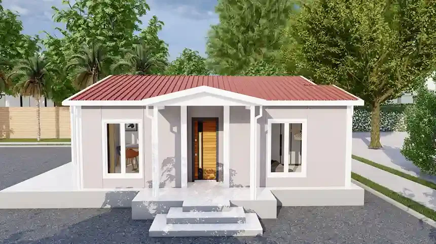 Tek Katlı Prefabrik Ev 72 M²