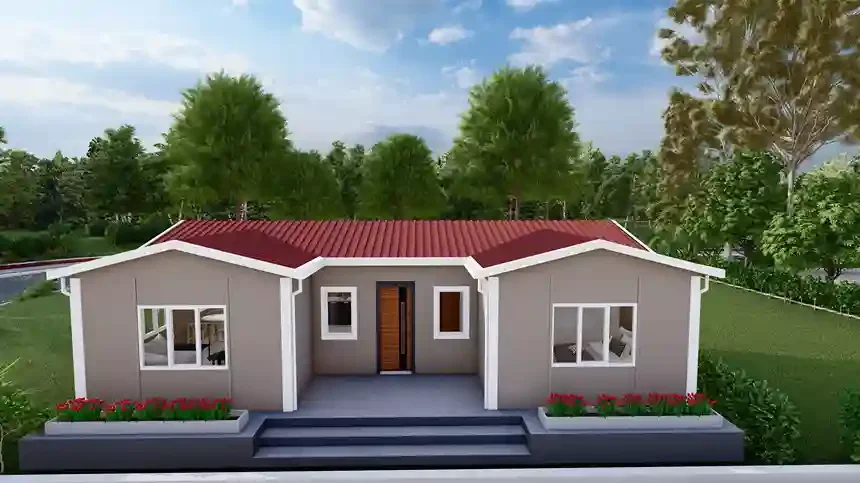 Tek Katlı Prefabrik Ev 73 M²