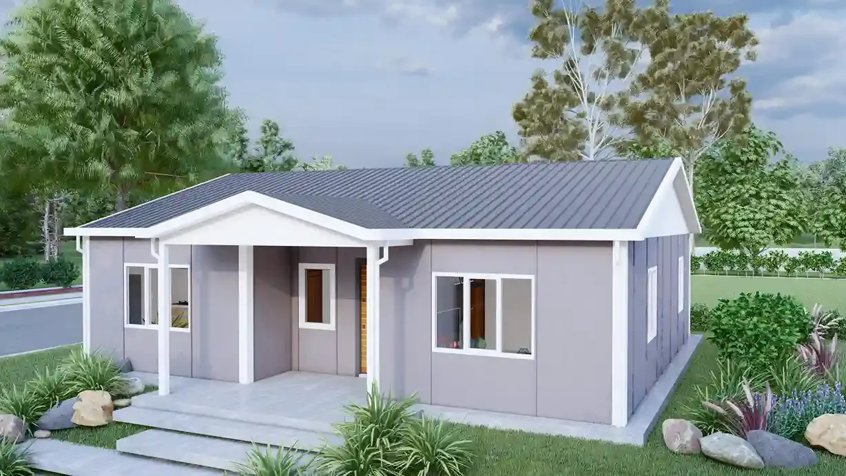 Tek Katlı Prefabrik Ev 95 M²