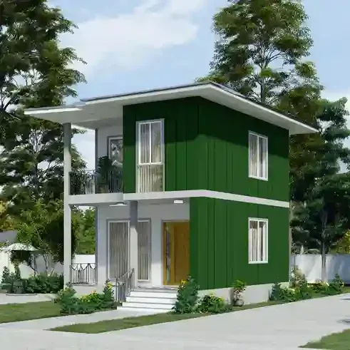 Çift Katlı Prefabrik Ev 114 M²