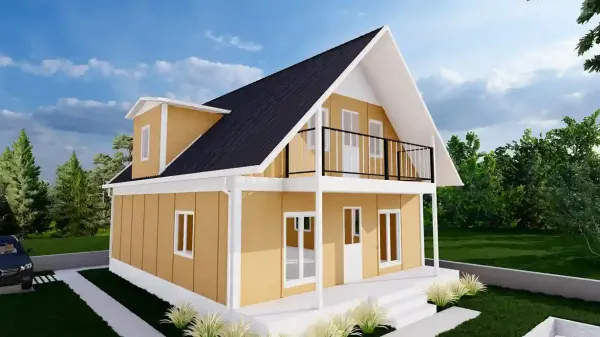 Çift Katlı Prefabrik Ev 139 M²
