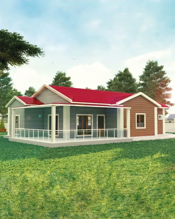 Tek Katlı Çelik Ev 166 M²