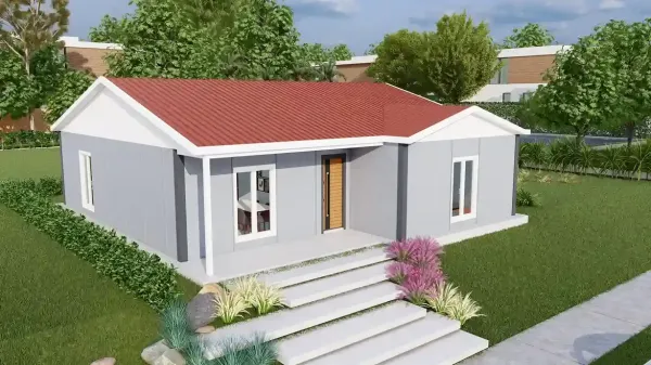 Tek Katlı Prefabrik Ev 113 M²