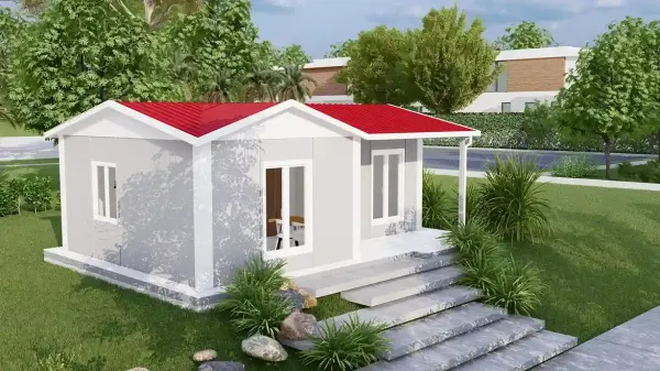 Tek Katlı Prefabrik Ev 45 M²