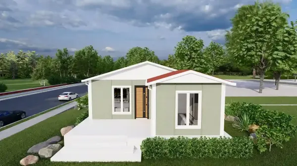 Tek Katlı Prefabrik Ev 49 M²