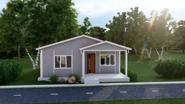 Tek Katlı Prefabrik Ev 61 M²