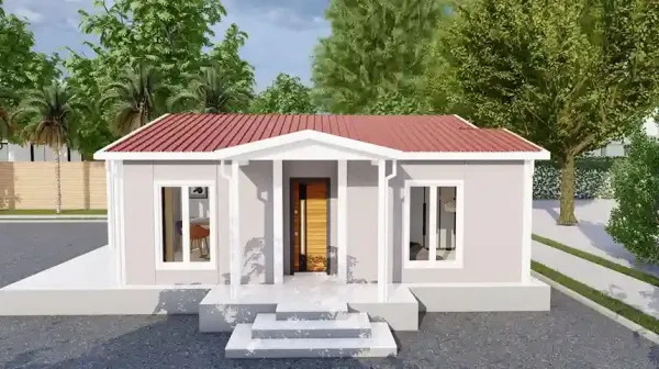 Tek Katlı Prefabrik Ev 72 M²