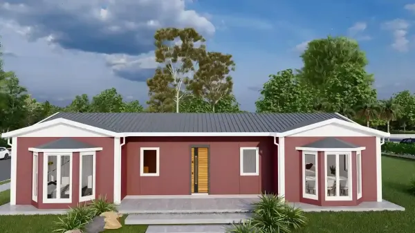 Tek Katlı Prefabrik Ev 98 M²